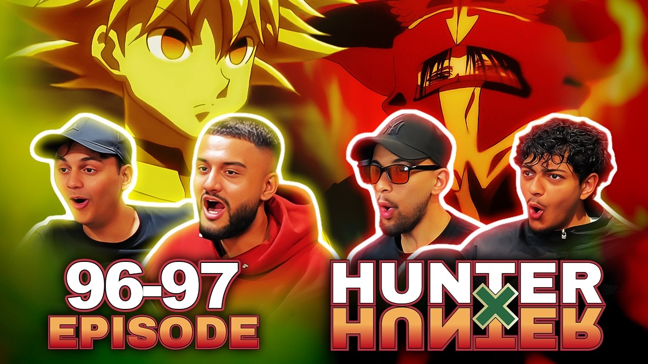 PHANTOM TROUPE VS CHIMERA ANTS!! | Hunter x Hunter Episode 96 & 97 | FIRST TIME REACTION