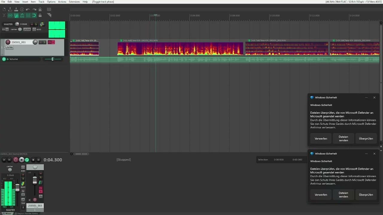 All three scrubbing modes in REAPER demonstrated