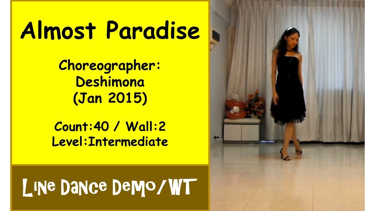 (Line Dance) Almost Paradise - Deshimona
