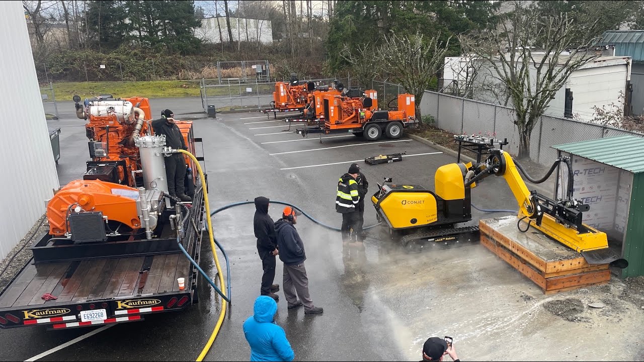 Hydrodemolition Demo
