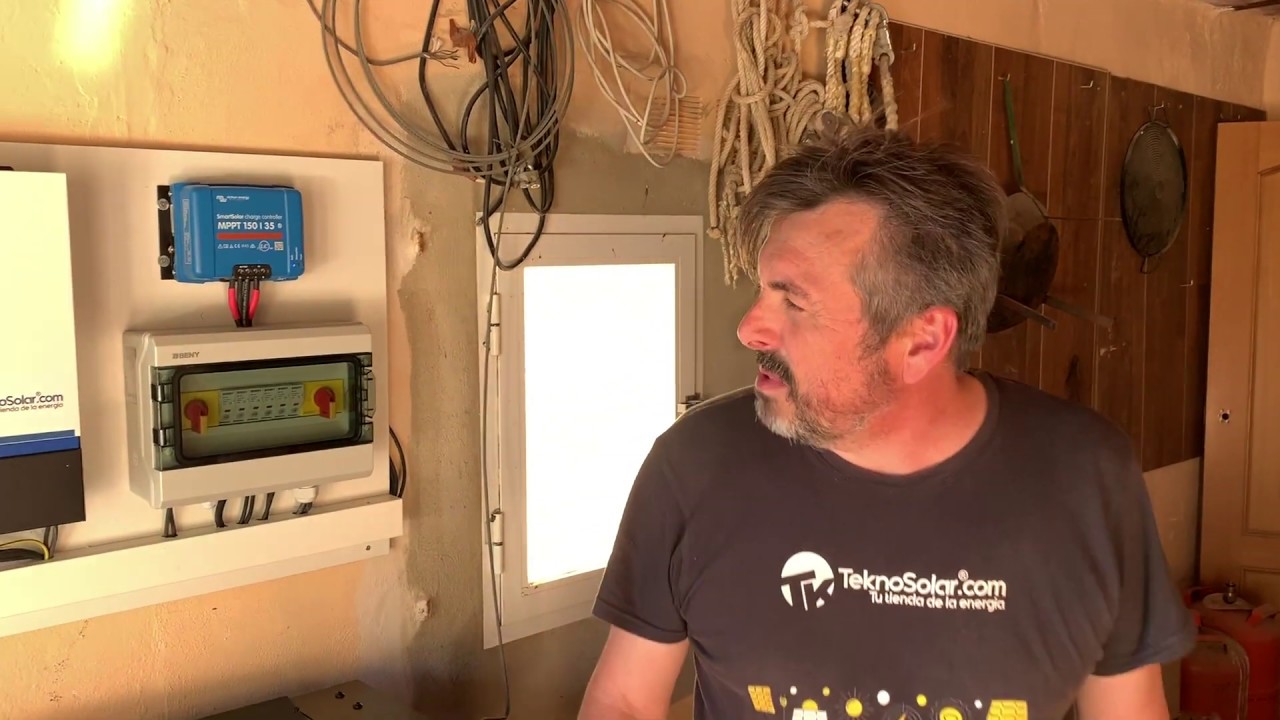 Instalaci&oacute;n Kit Solar en vivienda aislada con 4.6kWp en placas solares y 14kW en bater&iacute;as de Litio