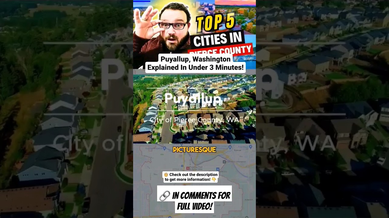 Puyallup, Washington Explained In Under 3 Minutes! #shorts #puyallup #puyallupwa #puyallupwashington