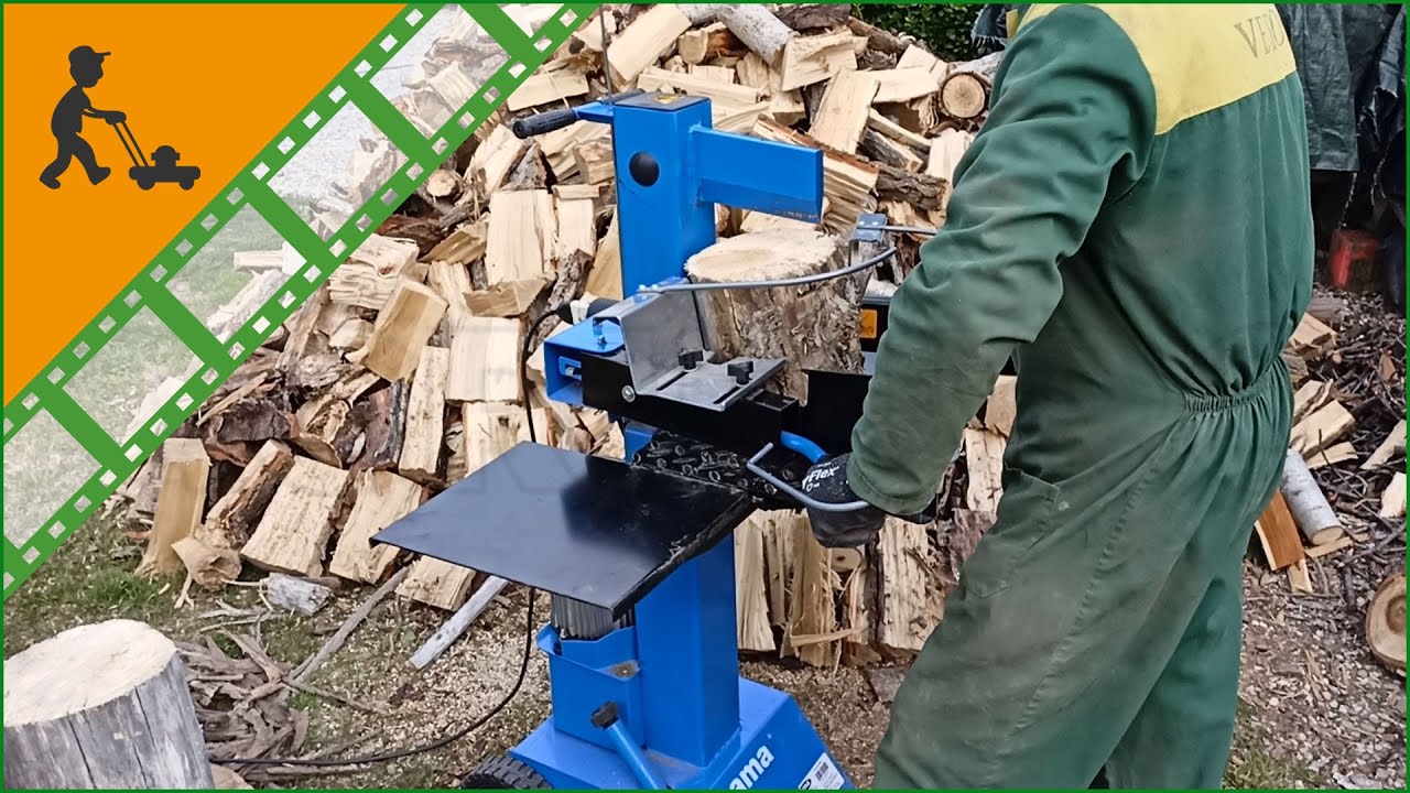 Spaccalegna verticale elettrico AMA RHINO con motore monofase da 3000W - 8 tonnellate