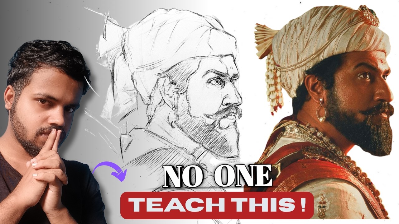 How To Practice Portrait Drawing - BEST Portrait Drawing TIPS