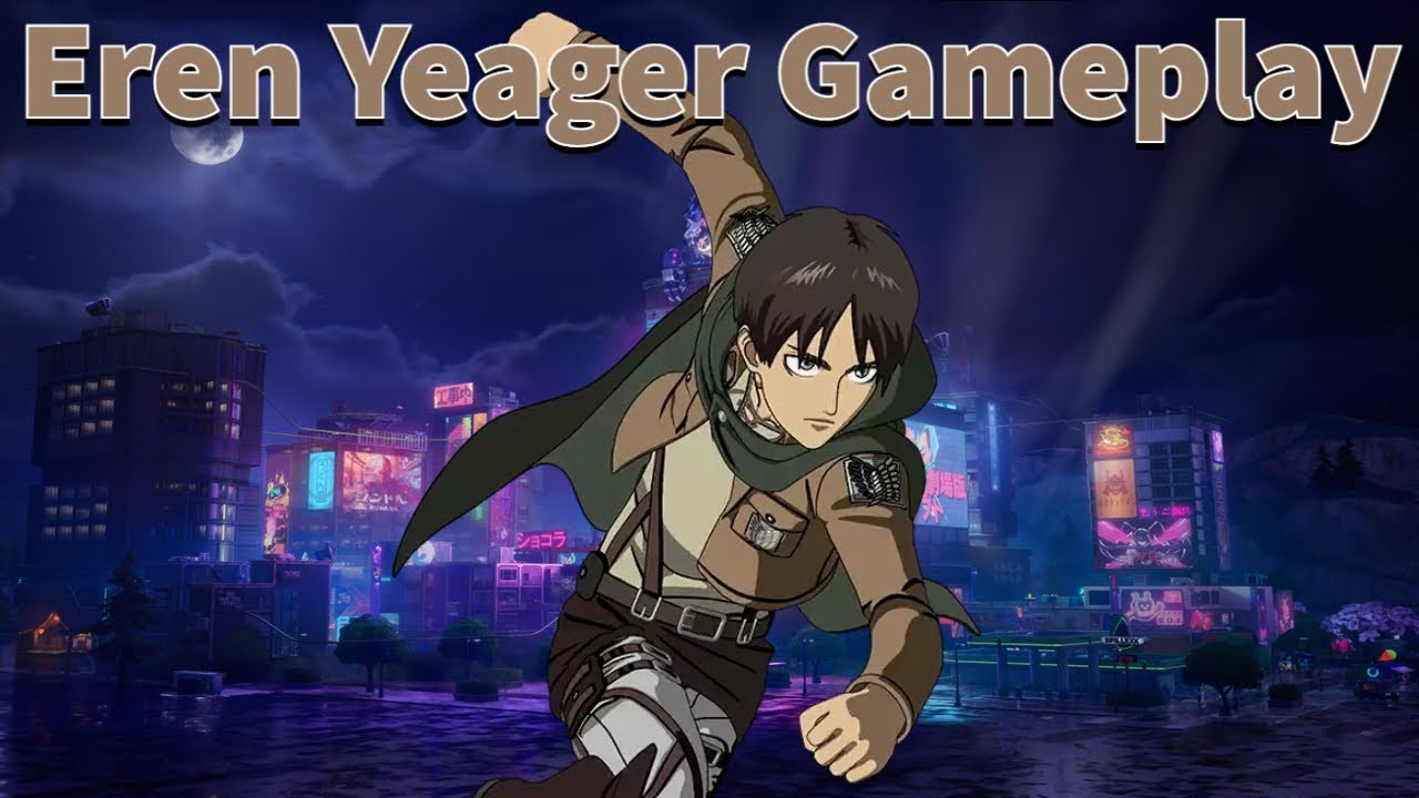 Eren Yeager Gameplay | Fortnite - No Commentary