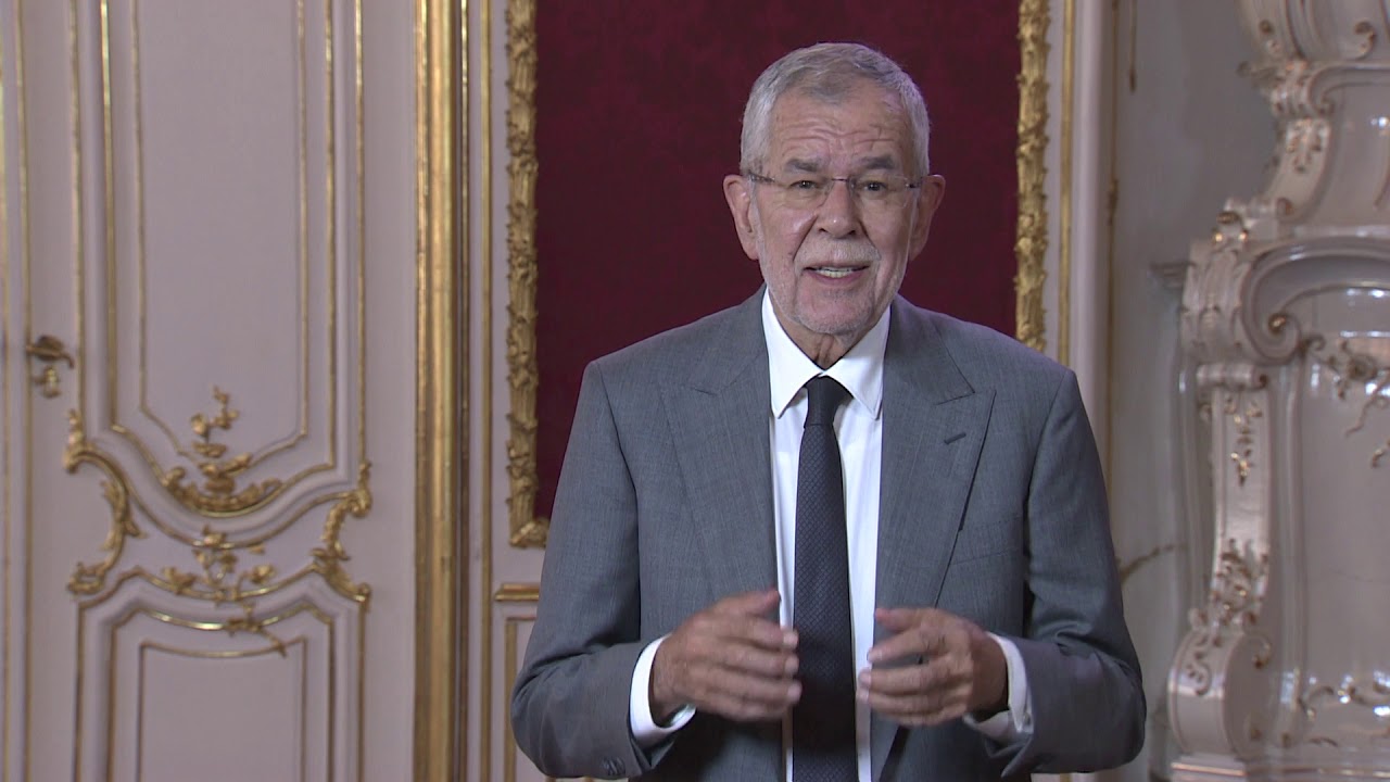 Videobotschaft von Bundespräsident Alexander Van der Bellen