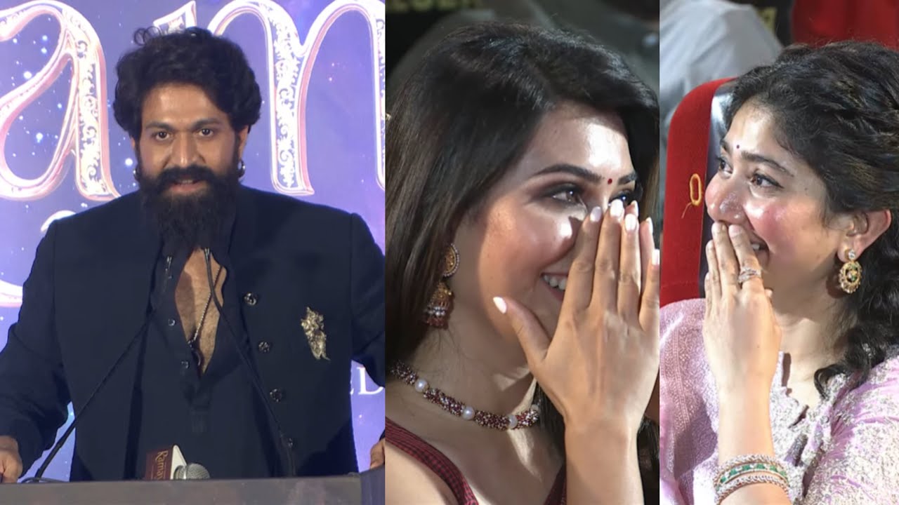 Rocking Star Yash Speech At #Ramayana New Trailer Launch Event | Ranbir Kapoor, Yash Sai Pallavi