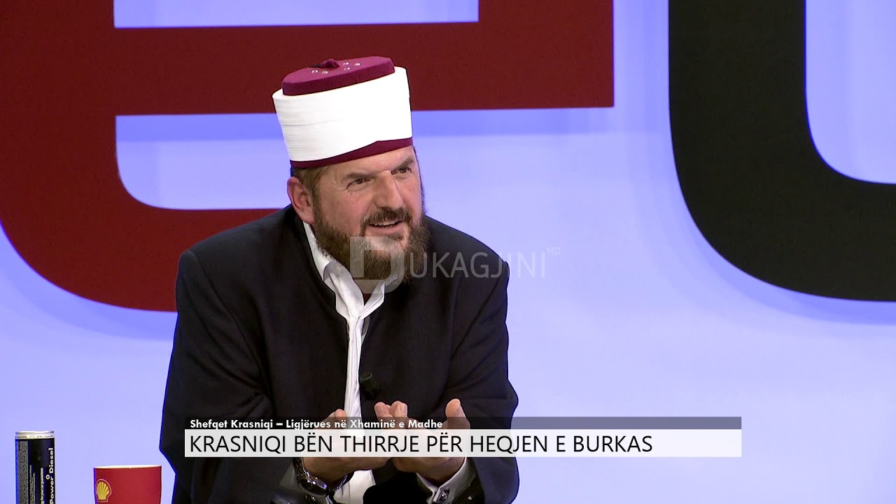 Shefqet Krasniqi bën thirrje për heqjen e burkas
