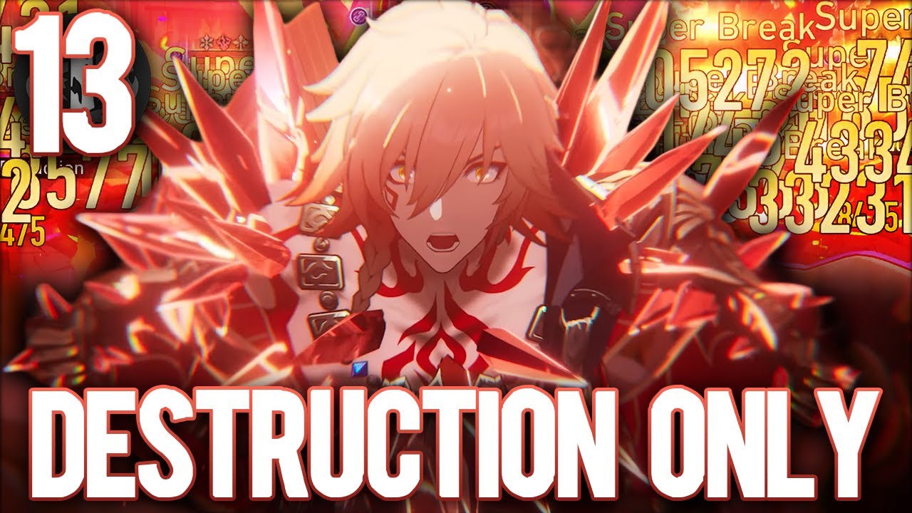 SOLO MYDEI IS BROKEN | Honkai: Star Rail Destruction Only