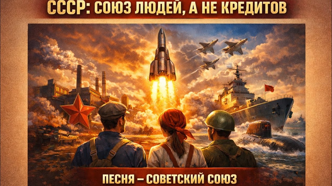 Песня - Советский Союз! СССР — навсегда останется в наших сердцах! Автор: Сергей Проскунов.