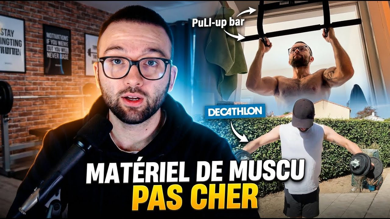 Le MATERIEL de muscu PAS CHER pour s'entraîner SANS BLESSURE.