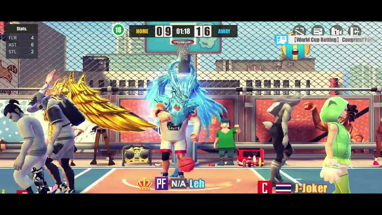 Streetball AllStars - Neko's Proactive Steal Madness!