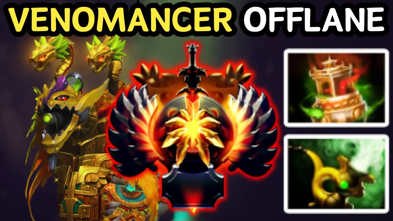 🔥 TOO MANY POISONS. TOO MUCH PAIN. — VENOMANCER OFFLANE DESTROYS | DOTA 2 🔥