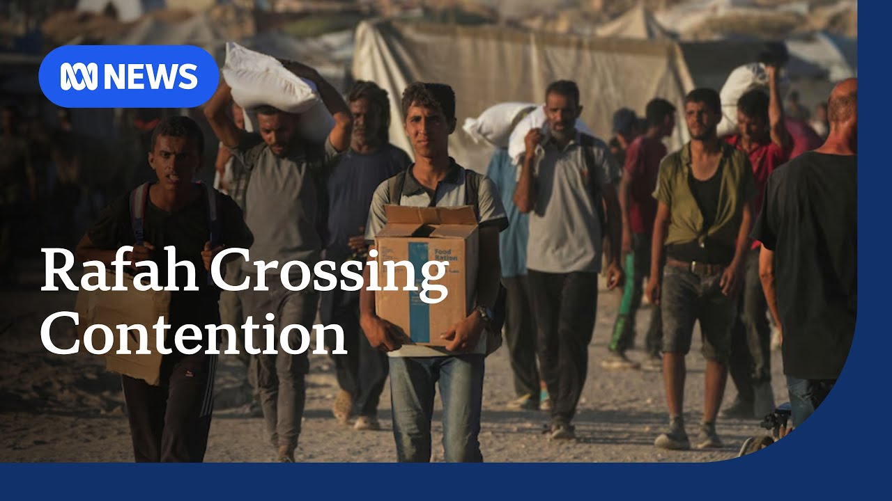 Israel proposes opening Rafah crossing &ndash; but only in one direction | ABC NEWS