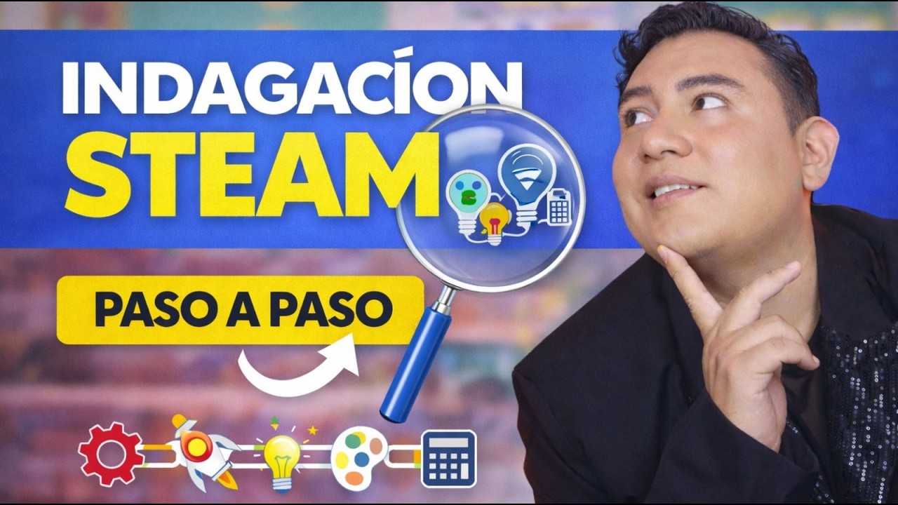 Proyecto STEAM desde la indagación: paso a paso para trabajar en el aula