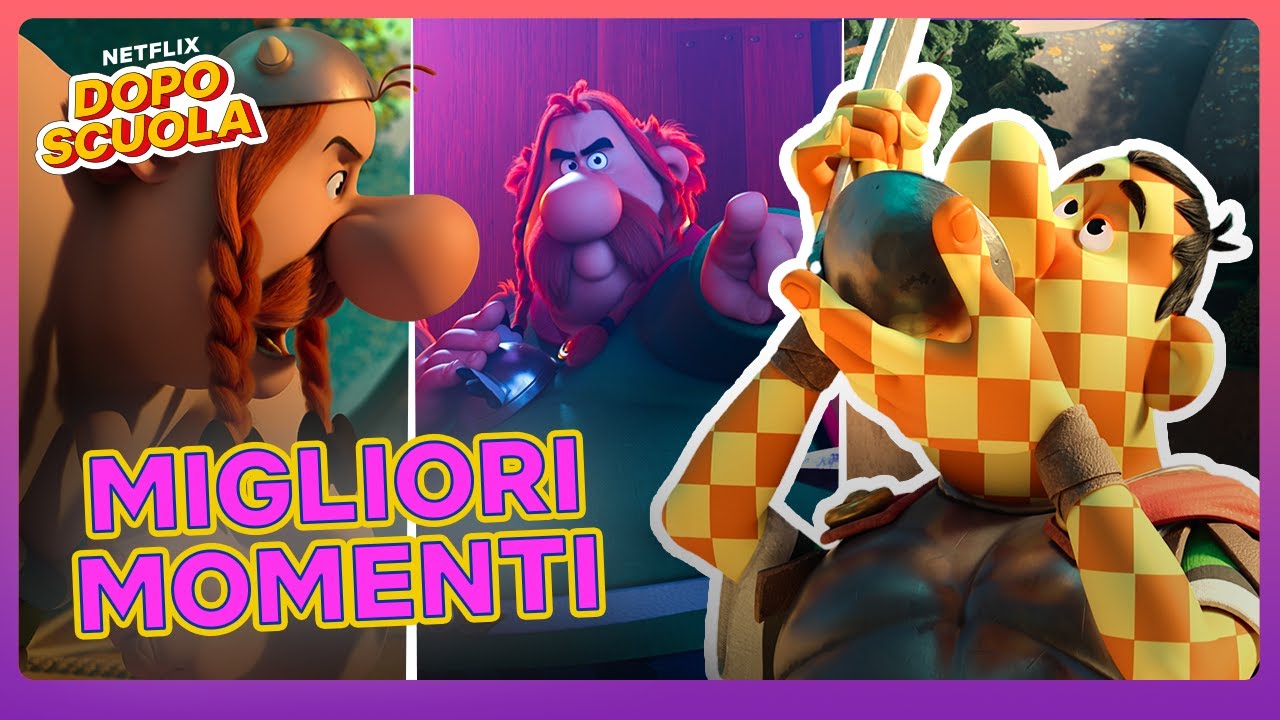 RICORDIAMO I MOMENTI STUPENDI 😂🙌 Asterix & Obelix: Il duello dei capi ⚔️ Netflix DOPOSCUOLA