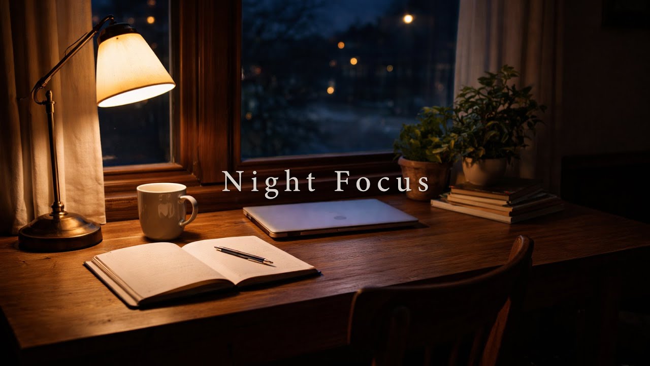Lofi & Chillhop für Fokus in der Nacht | Night Focus [Playlist]