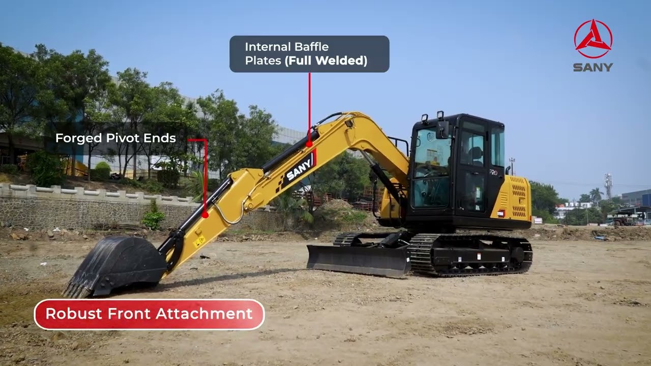 SANY SY80C Excavator | Power, Precision & Performance Unleashed