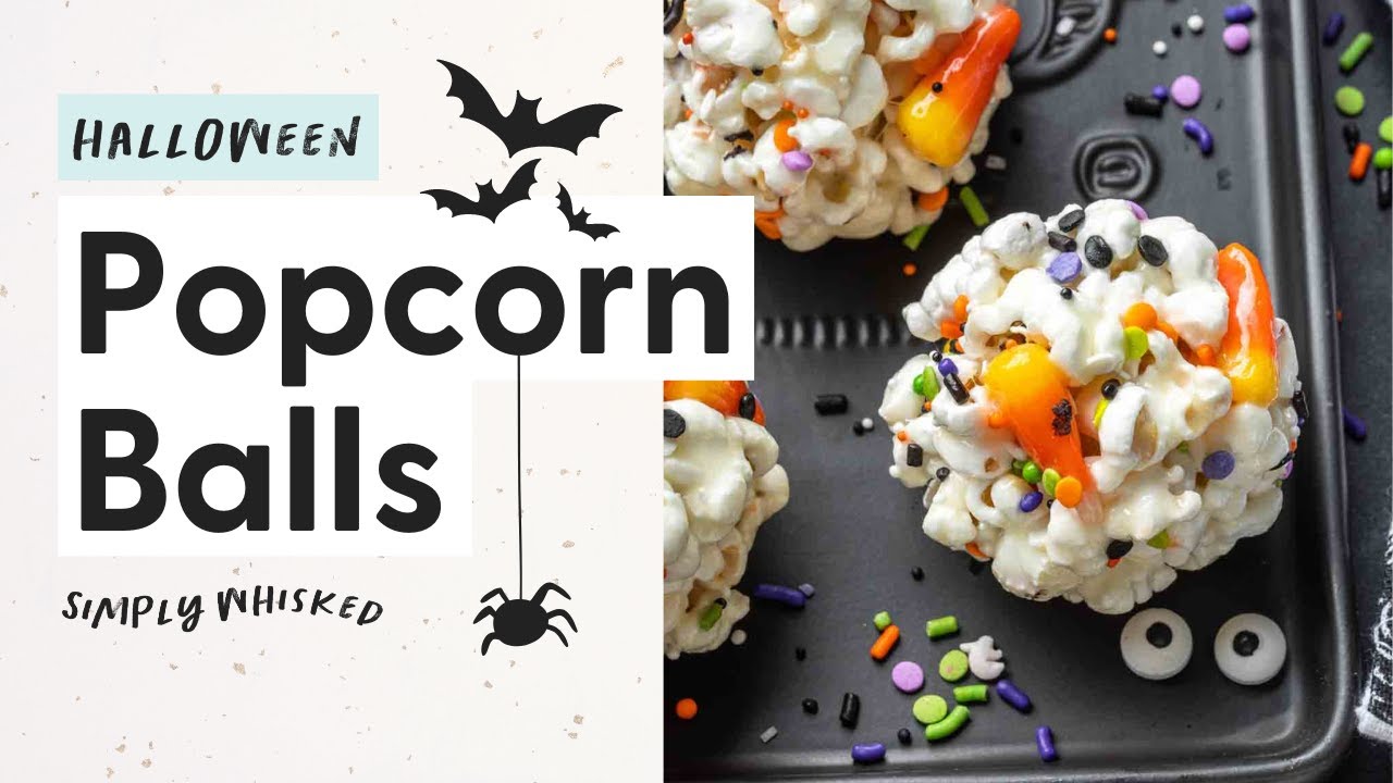 Halloween Popcorn Balls