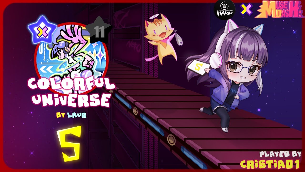 [Muse Dash] Colorful Universe Hidden (Lv 11) All Perfect