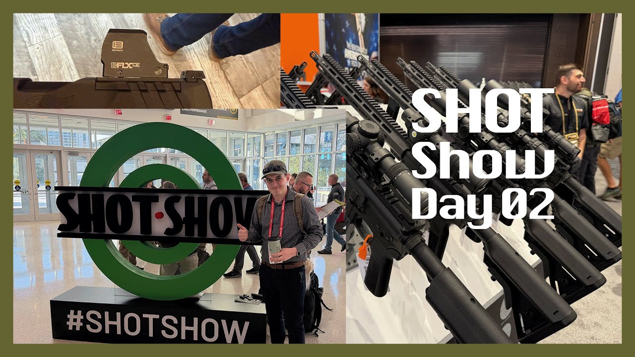 SHOT Show Day 2 - Eotech ECPS3 HD, Gideon Optics & More