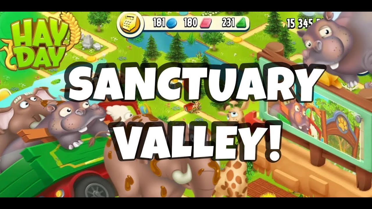 Hay Day Valley - Sanctuary Animals 🐘