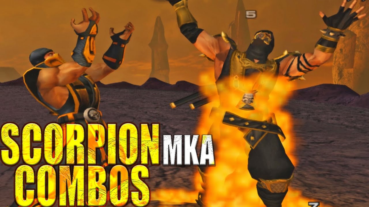 Mortal Kombat Armageddon - Scorpion Combo Video