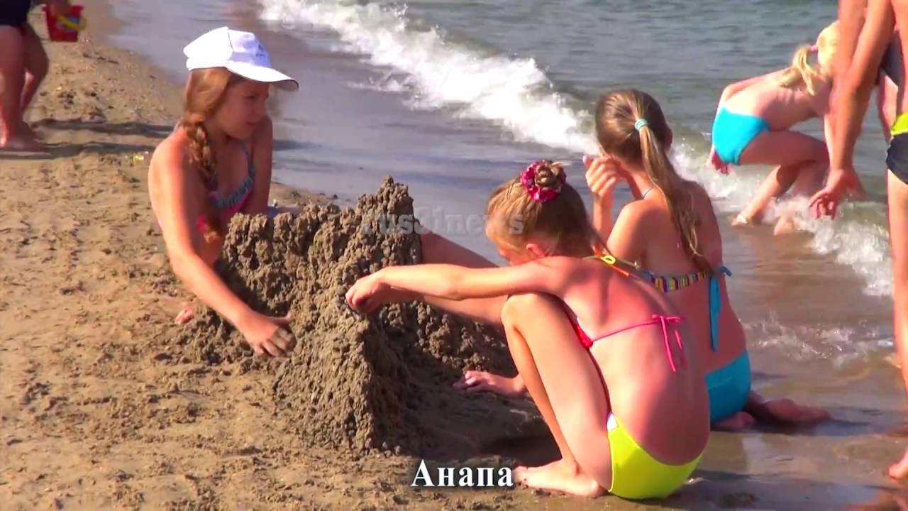 ч2 Пляжи черного моря Анапа - Адлер