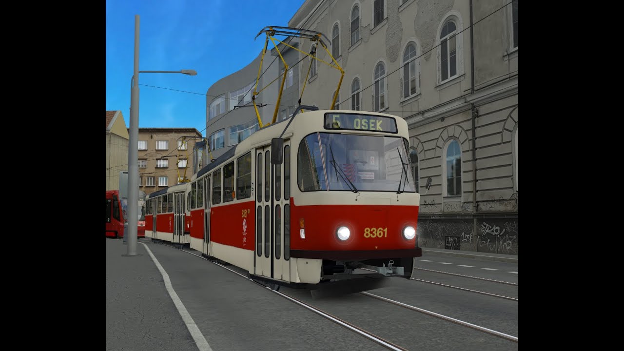 Linka 5 Z Opletalove na smyčku Osek (SIMT MHD) OndraPcz