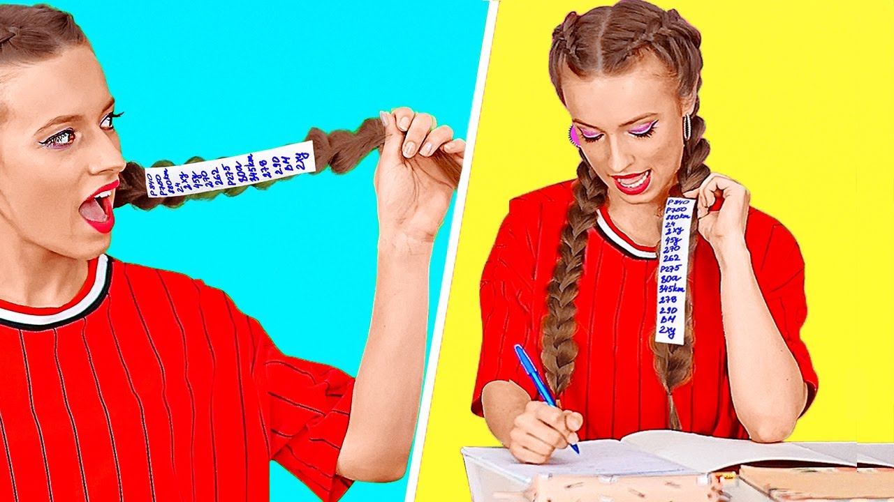 DIE BESTEN SCHUL-HACKS ALLER ZEITEN! || Lustige Schul-DIYs und Tricks von 123 Go! Gold