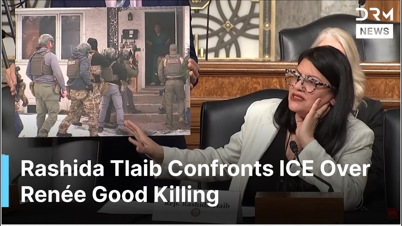 “This Is Criminal”, Rashida Tlaib Unleashes Fiery Grilling of ICE at Hearing on Renée Good | AC1G