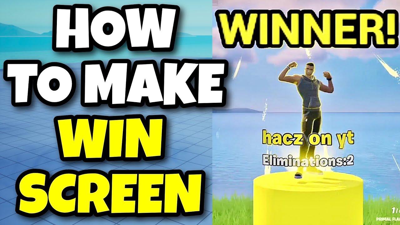 How To Make WINNING SCREEN + PLAY ONCE ELIMINATED In Fortnite Creative 1.0! No Verse! (Tutorial)