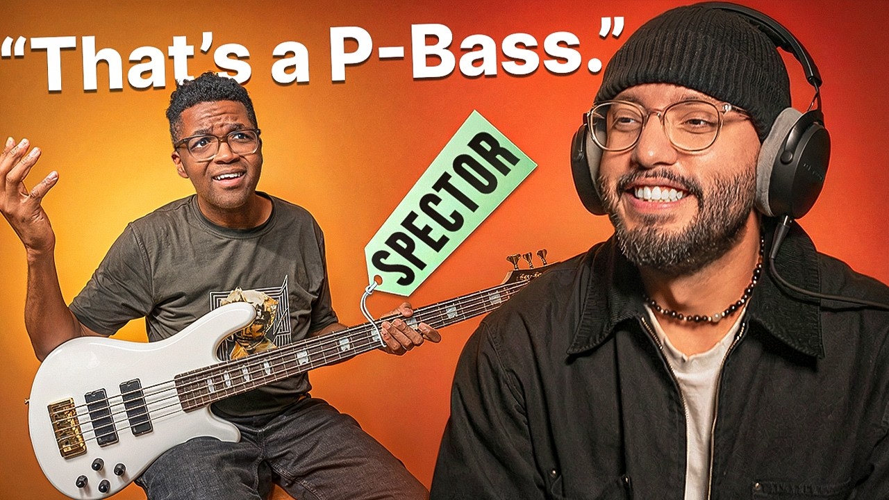 PROs Guess Bass Guitar Models From Just Listening