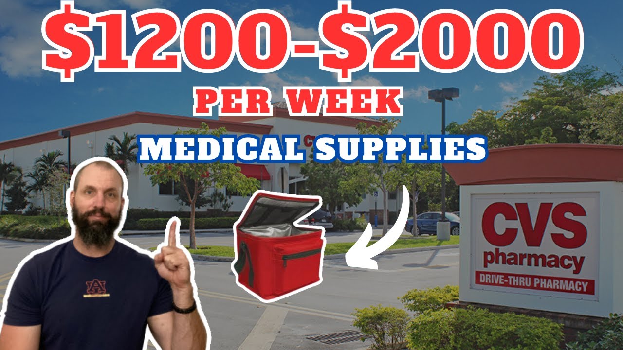 Earn $1200-$2000 Per Week Delivering Medical Supplies As A Medical Courier! 💊