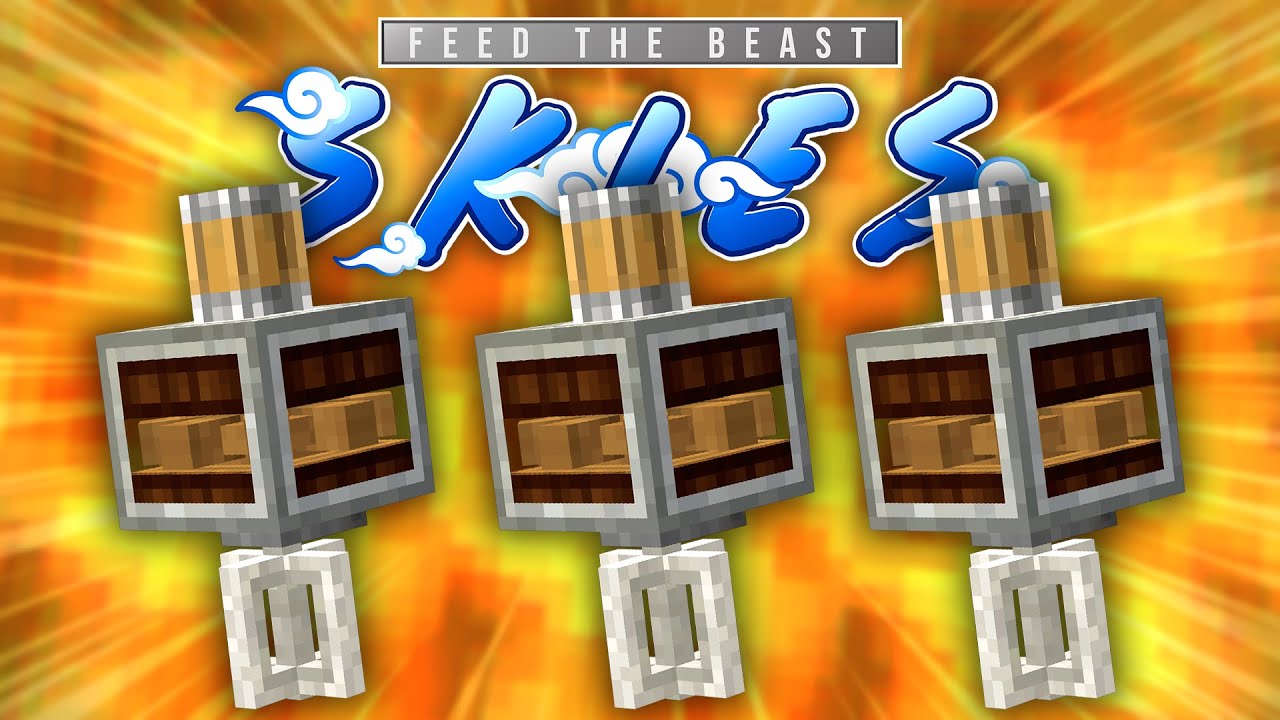 Minecraft FTB Skies | BLAZE BURNERS & AMETHYST CREATION! #22 [Modded Questing Skyblock]