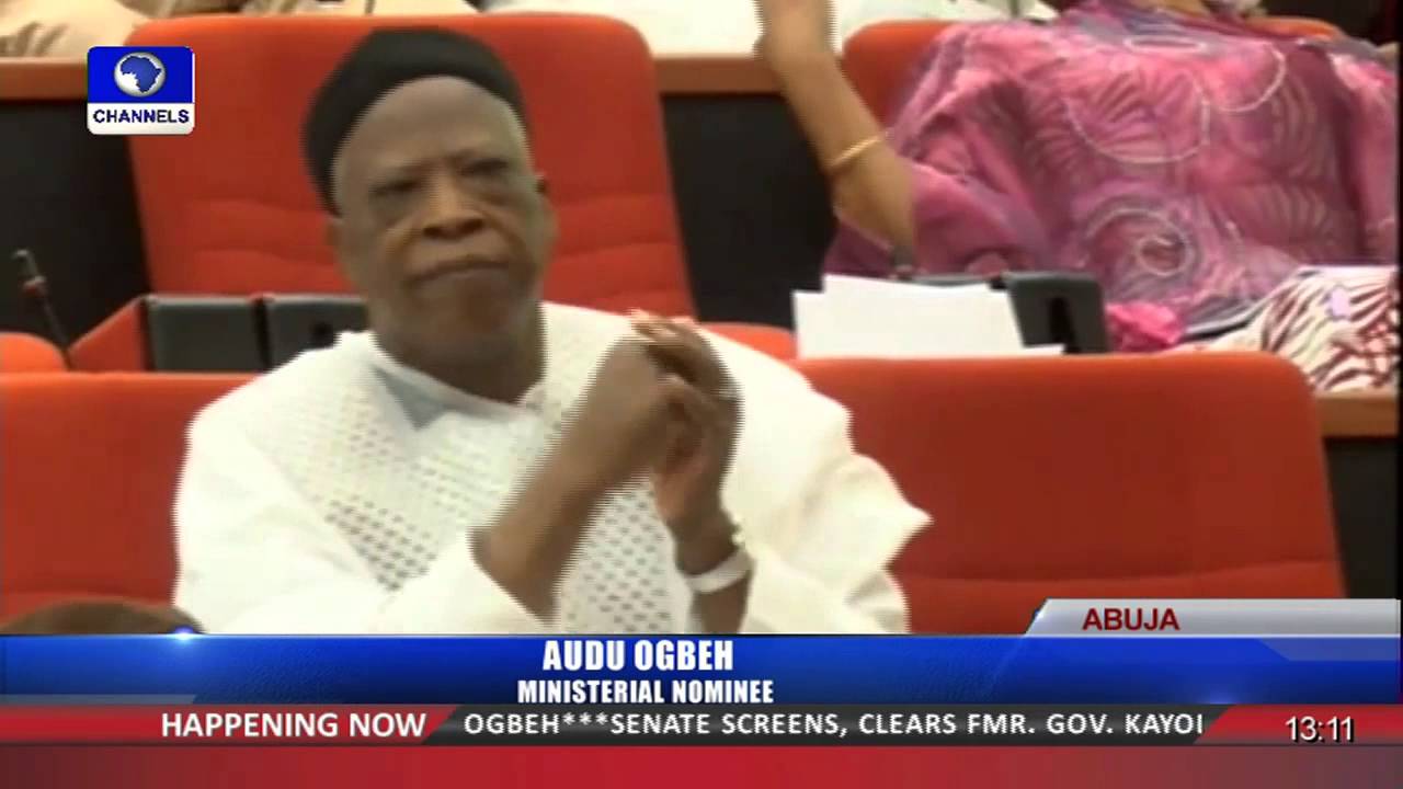 Senate Screens Audu Ogbeh As Ministerial Nominee 13/10/15 Pt.1