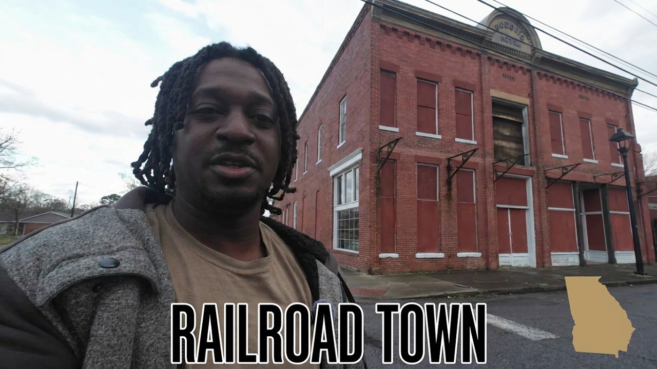 Kingston, Georgia I Railroad Town I Civil War History I Small Town America I 4K