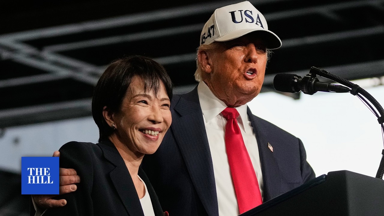 Happening Now: Trump Meets With Japanese Prime Minister Sanae Takaichi