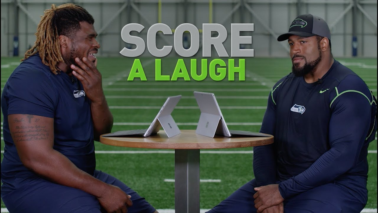 Score A Laugh: D.J. Fluker & Duane Brown | 2019 Seattle Seahawks