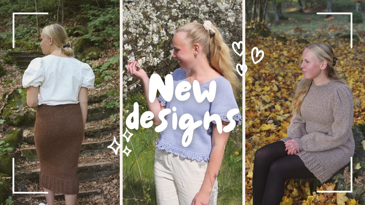 Episode 1: New Designs | Call For Testers | Store Wide Discount #knitting #knitwear #newdesigner