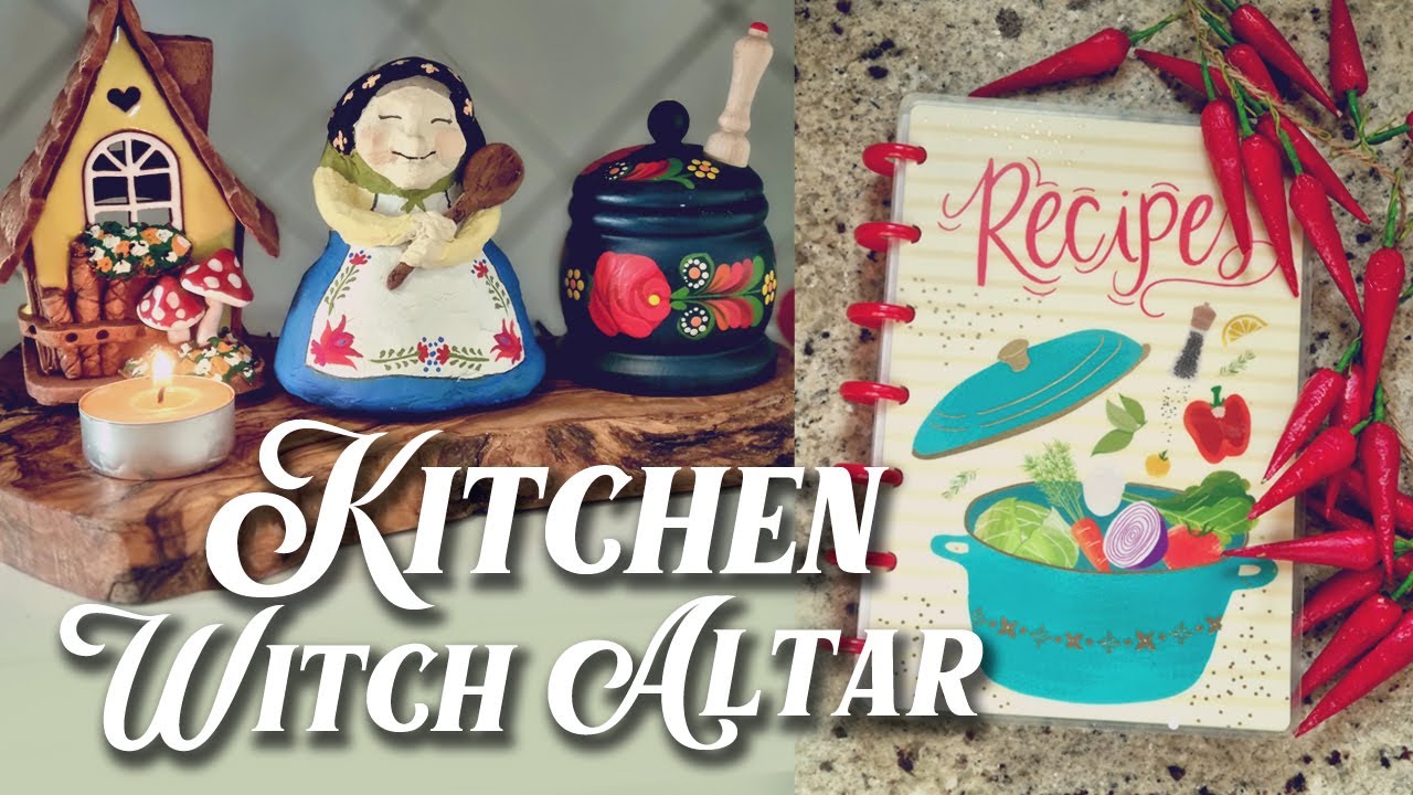 Making A Kitchen Witch Altar