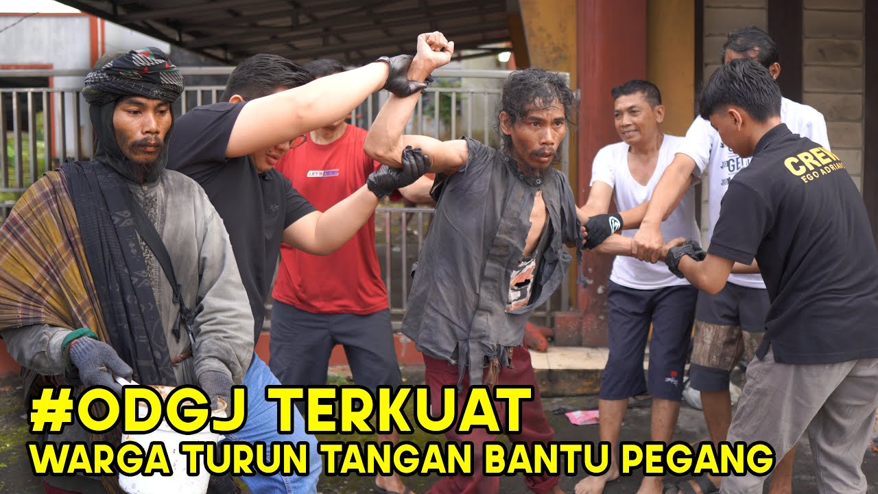 BERINGAS !! TENAGA OD9J INI KUAT BANGET, 6 ORANG TIDAK KUAT PEGANG 0DGJ INI !!