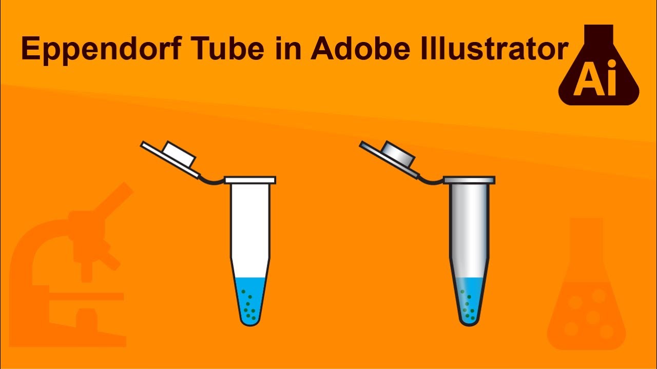 Drawing an Eppendorf Tube in Adobe Illustrator