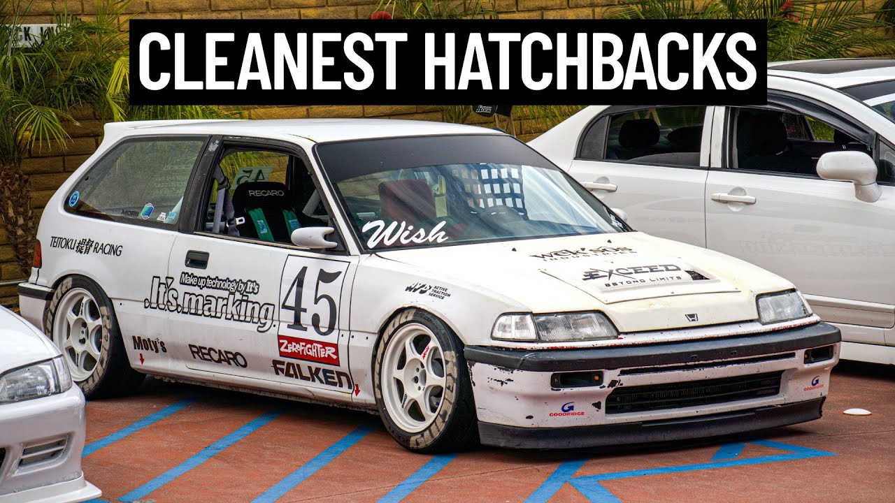 Cleanest Honda Hatchbacks at HatchAttack Meet!