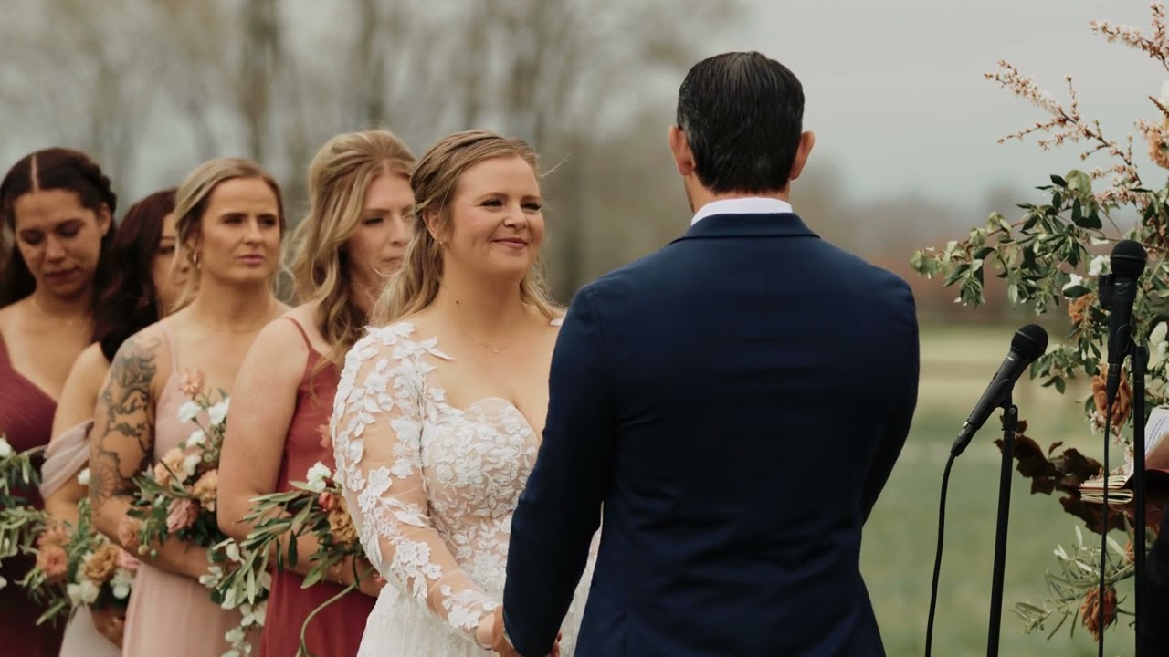 Montana wedding full ceremony video for C&R