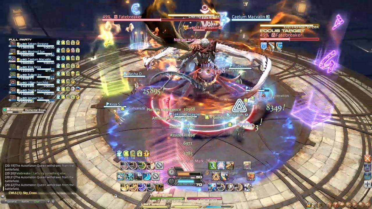 FFXIV - E11S - Sky getting Sundered