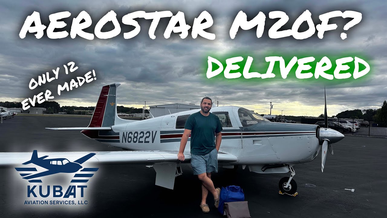 Перегон СУПЕР РЕДКОГО Aerostar Mooney M20F из Оклахомы в Южную Каролину!