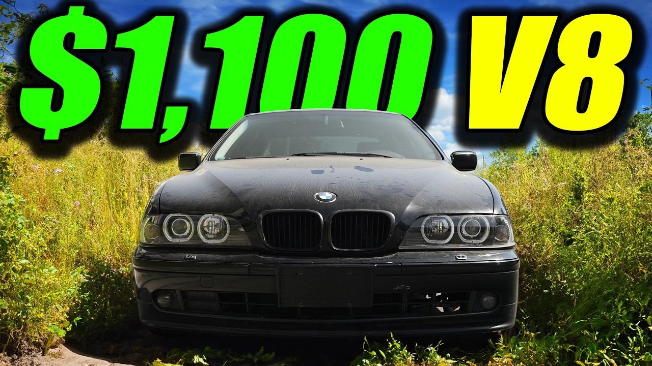 Buying a $1100 ABANDONED BMW and Bringing it Back To Life!