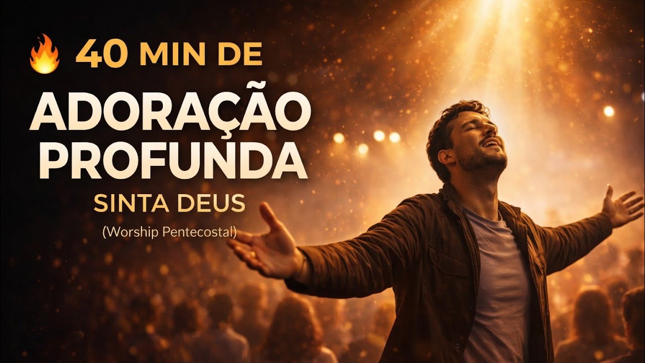 40 Min de Adoração Profunda 🙏 Louvor Para Buscar a Presença de Deus