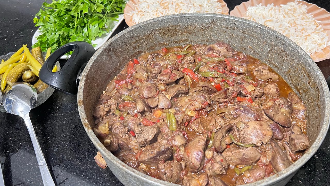 إذا سويتو كبد الدجاج بهاي الطريقه مستحيل تصير زفره والطعم لذيذ